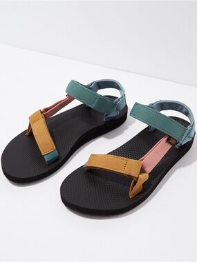 Teva Multicolor original universal Sandals - Mustard, Teal, Pink, Black